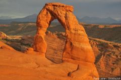 Sunset at Delicate Arch