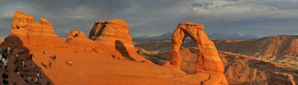 Panoramique Delicate Arch